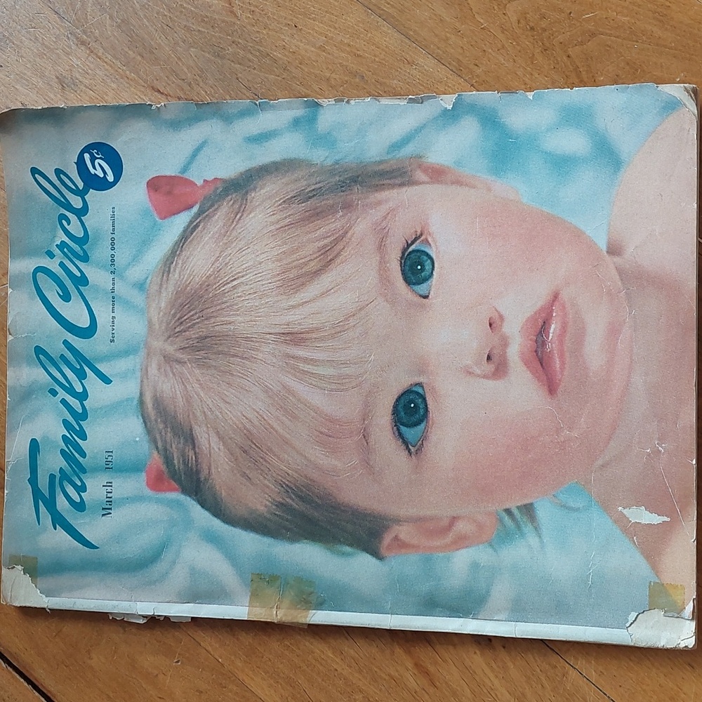 Vintage magazine